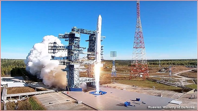 Rusia pone en &oacute;rbita varios sat&eacute;lites militares