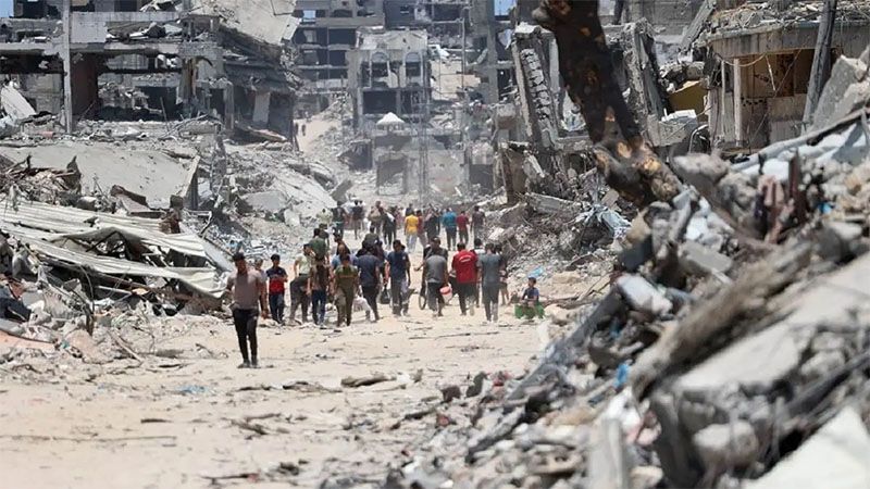 M&aacute;s de 50.000 palestinos en la ciudad de Gaza sin refugio por la destrucci&oacute;n israel&iacute;
