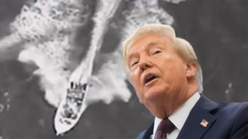 Trump asegura que la lancha destruida cerca de Venezuela transportaba coca&iacute;na y fentanilo