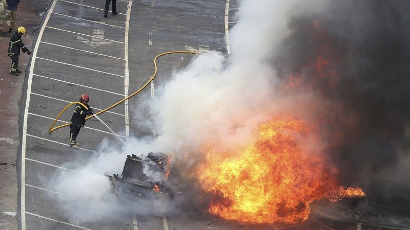 Aumenta a 17 el n&uacute;mero de fallecidos por la explosi&oacute;n de un cami&oacute;n cisterna en Ciudad de M&eacute;xico