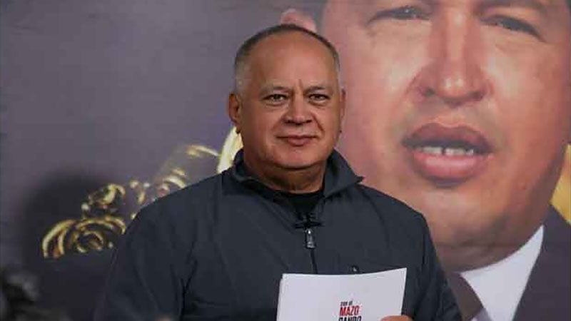 Cabello convoca al pueblo venezolano prepararse ante amenazas de EEUU