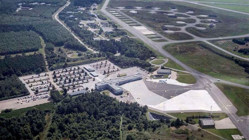 Avistan nuevos drones sobre la mayor base militar de Dinamarca