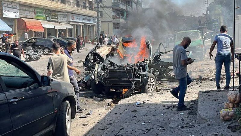 Un ataque israel&iacute; contra un veh&iacute;culo en el sur del L&iacute;bano mata a dos personas (video)