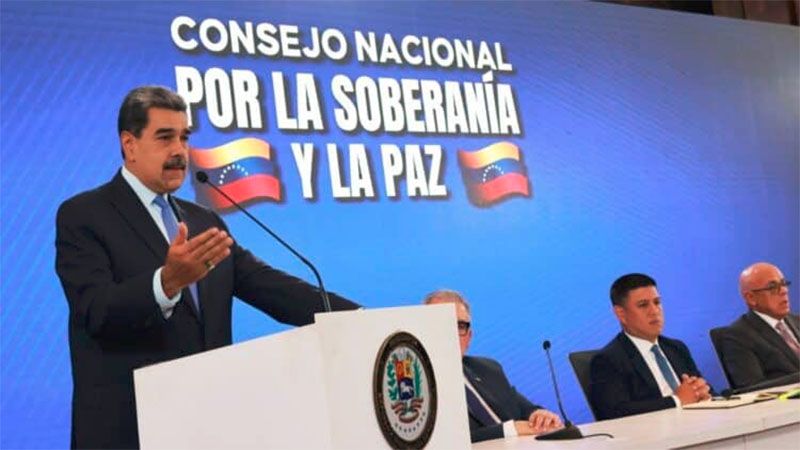 Maduro a Estados Unidos: No queremos una guerra en el Caribe ni en Suram&eacute;rica