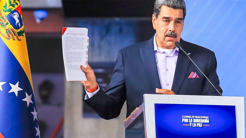 Maduro pide retirar la nacionalidad a quien llame a una invasi&oacute;n extranjera