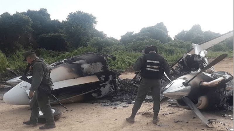 Venezuela neutraliza dos &ldquo;narcoavionetas&rdquo; en su territorio