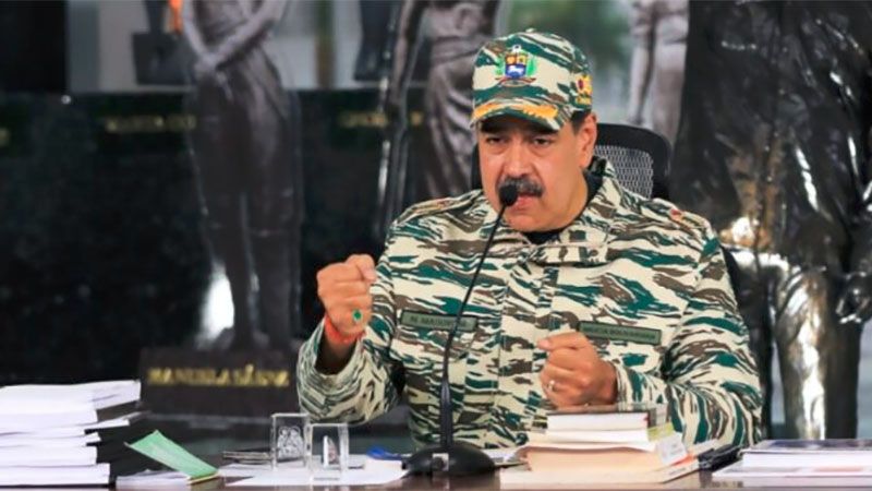 Maduro: EEUU quiere robarnos la reserva m&aacute;s grande de petr&oacute;leo del mundo