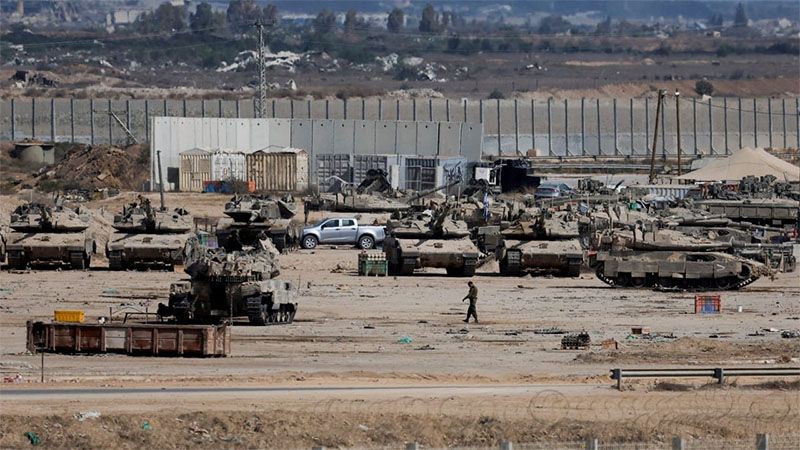 Estados Unidos planea construir una gran base militar en la frontera de Gaza