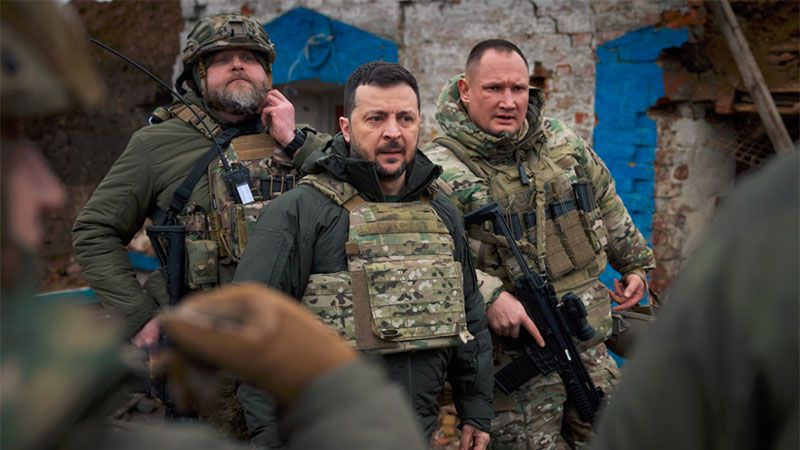 Zelenski visita el frente de Zaporiyia tras los &uacute;ltimos avances rusos en la regi&oacute;n