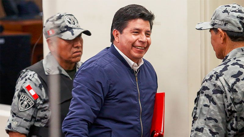 Expresidente Castillo condenado a m&aacute;s de 11 a&ntilde;os de prisi&oacute;n en Per&uacute;