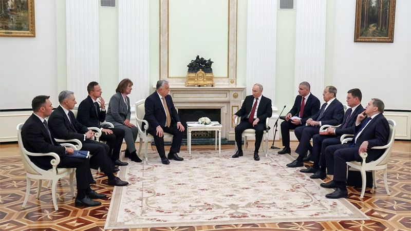 Putin y Orb&aacute;n se re&uacute;nen en Mosc&uacute; en medio de los intentos de negociar la paz en Ucrania