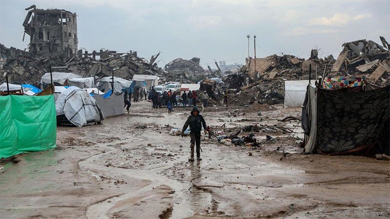 Aumento la cifra de muertos por el temporal en Gaza a causa de derrumbes de las ruinas