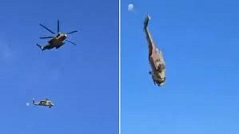 Cae un helic&oacute;ptero del ej&eacute;rcito de ocupaci&oacute;n israel&iacute; en Cisjordania