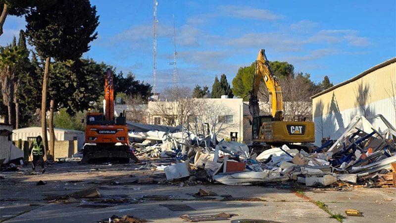 La ocupaci&oacute;n israel&iacute; comienza a destruir el complejo de la UNRWA en Al-Quds