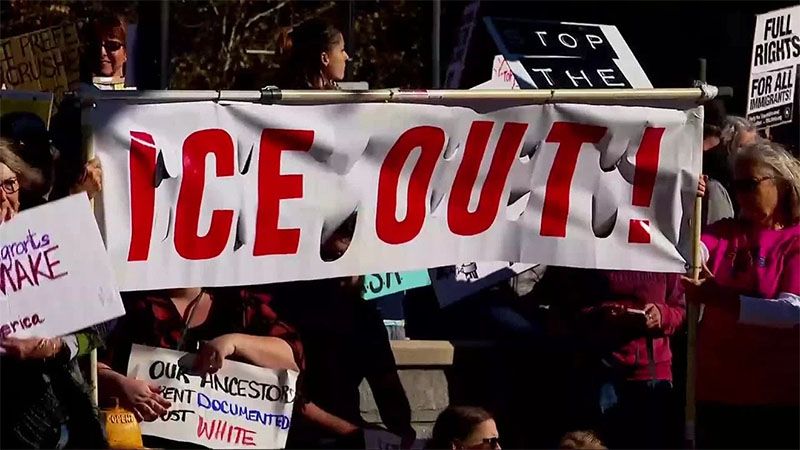 Jornada de paro nacional en Estados Unidos: &iexcl;ICE fuera!