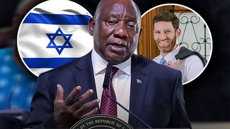Sud&aacute;frica ordena al encargado israel&iacute; que abandone el pa&iacute;s en 72 horas