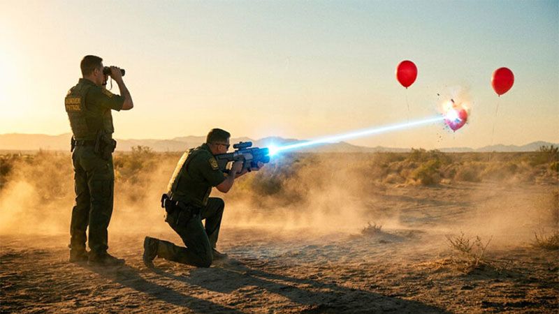 EEUU utiliz&oacute; un arma secreta contra globos al confundirlos con drones de c&aacute;rteles