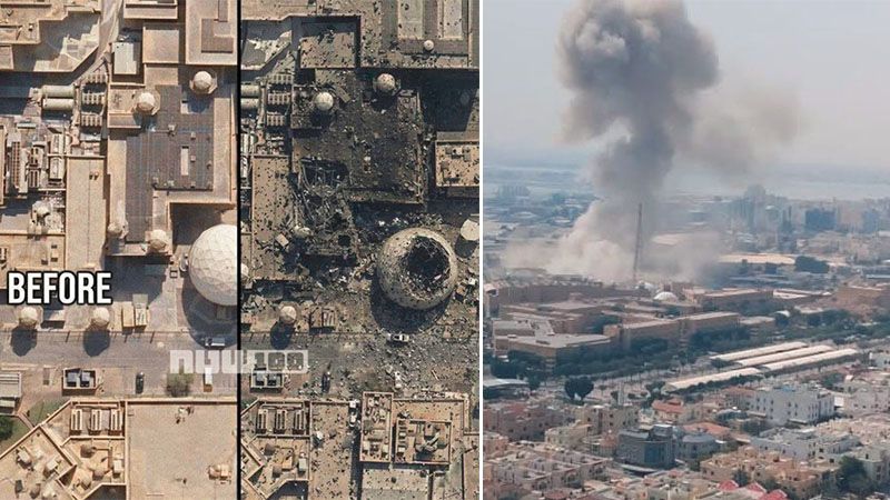 Ir&aacute;n golpea con misiles y drones bases e instalaciones estadounidenses