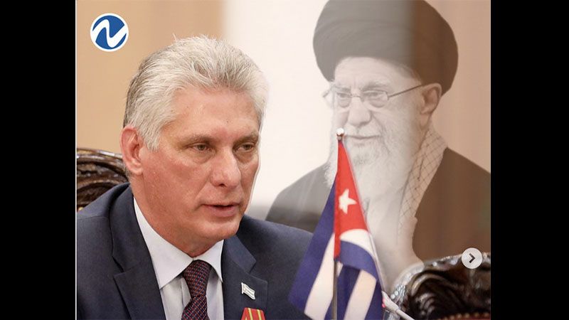 El presidente de Cuba expresa su p&eacute;same a Ir&aacute;n por el martirio de su l&iacute;der supremo