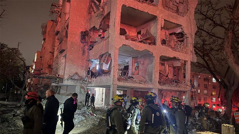 Ruinas, incendios y decenas de heridos en el sur de Palestina ocupada tras un ataque iran&iacute; (video)