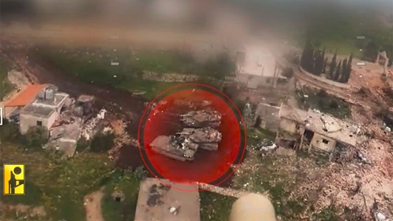 Un video muestra como los drones de Hezbol&aacute; cazan a los blindados israel&iacute;es