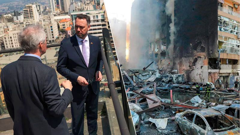 Canciller europeo estuvo a punto de quedar bajo bombardeo israel&iacute;