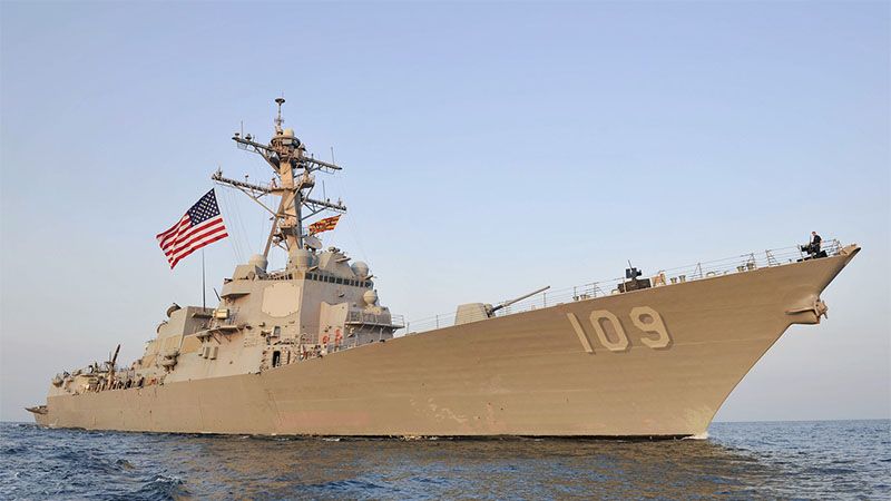 Destructor de EEUU da media vuelta y retrocede tras una advertencia de Ir&aacute;n