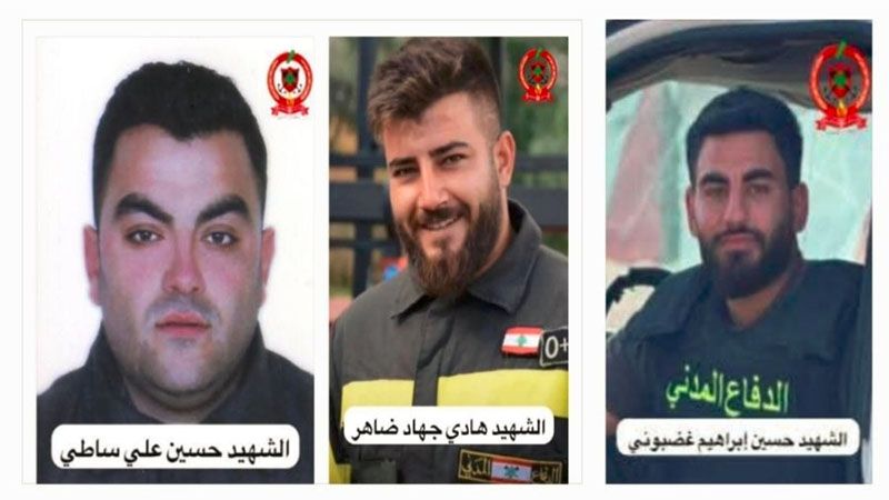 El ej&eacute;rcito israel&iacute; asesina a tres param&eacute;dicos mientras realizaban misi&oacute;n de rescate en el sur del L&iacute;bano