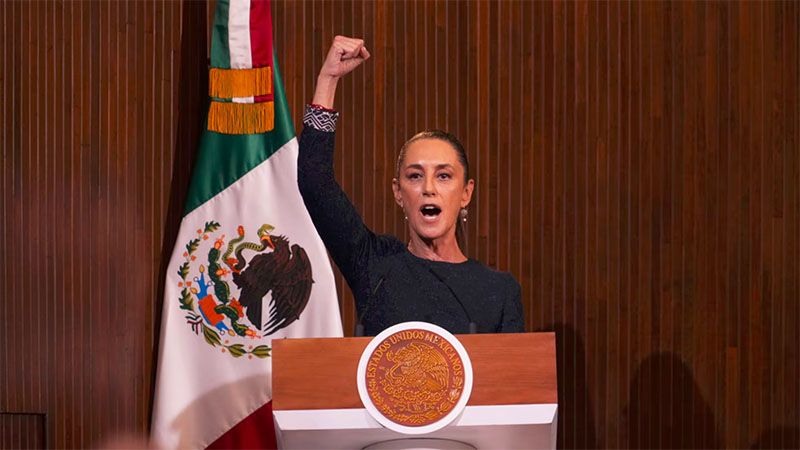 Sheinbaum: No somos protectorado ni colonia de Estados Unidos