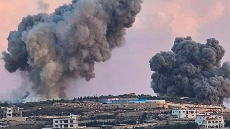 El r&eacute;gimen israel&iacute; lanza una nueva ola de bombardeos en el sur del L&iacute;bano