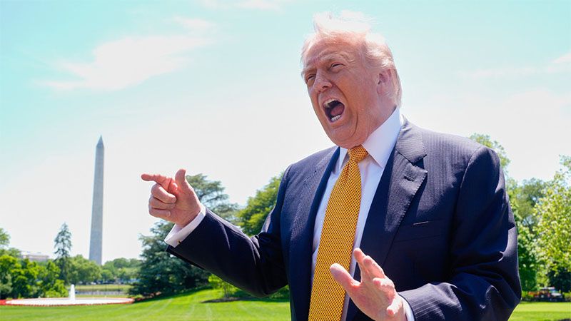 Trump se lanza contra la prensa y los dem&oacute;cratas por la guerra con Ir&aacute;n: Se han vuelto locos
