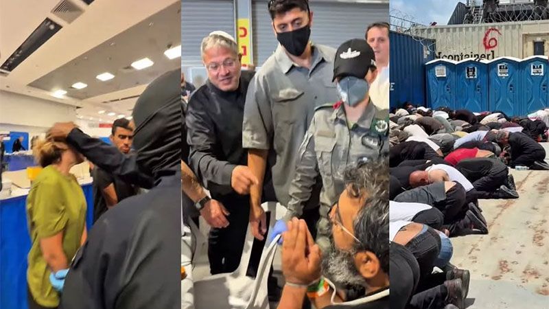 Ministro ultraderechista israel&iacute; humilla a activistas de la Flotilla Global Sumud maniatados en el suelo