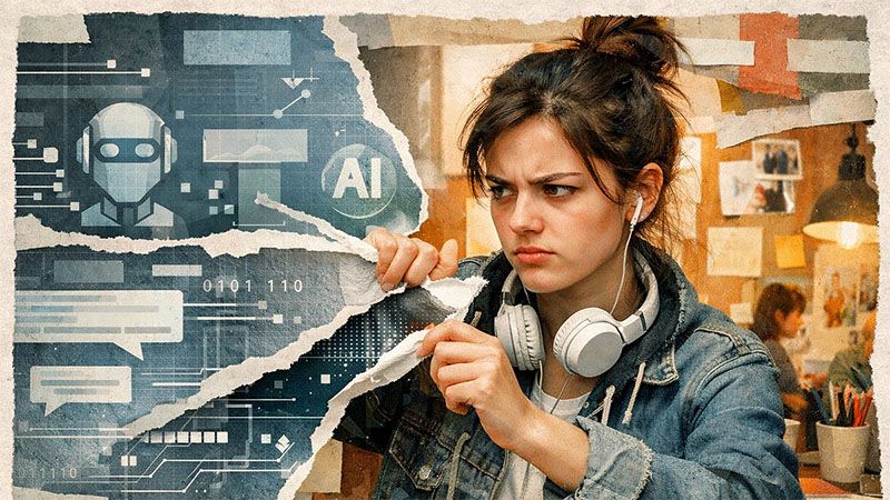 La Generaci&oacute;n Z se rebela contra la IA: cae el entusiasmo y crece el rechazo