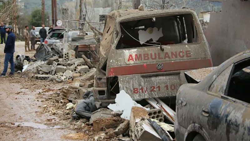 Al menos seis param&eacute;dicos muertos en dos ataques israel&iacute;es contra el sur del L&iacute;bano