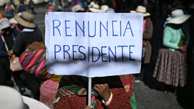 Las protestas contra el presidente Paz se extienden en Bolivia