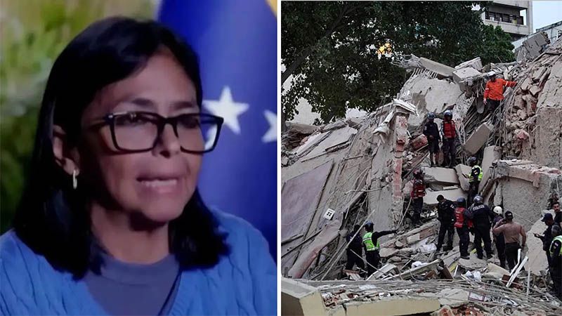 Delcy Rodr&iacute;guez confirma 164 fallecidos, 971 heridos y 30 r&eacute;plicas tras sismos en Venezuela