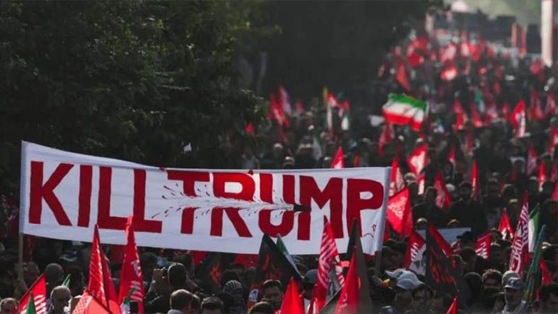 Iran&iacute;es reclaman venganza por la sangre del L&iacute;der m&aacute;rtir: Maten a Trump