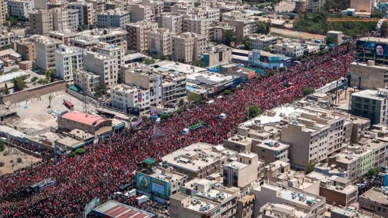 Ansarol&aacute; afirma que la masiva despedida del L&iacute;der m&aacute;rtir de Ir&aacute;n desbarat&oacute; los c&aacute;lculos enemigos