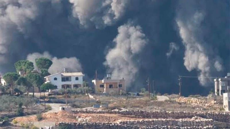 El ej&eacute;rcito de ocupaci&oacute;n israel&iacute; sigue demoliendo y quemando viviendas en el sur de L&iacute;bano