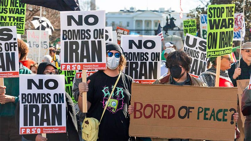 Solo un tercio de los estadounidenses apoya la guerra contra Ir&aacute;n, seg&uacute;n encuesta