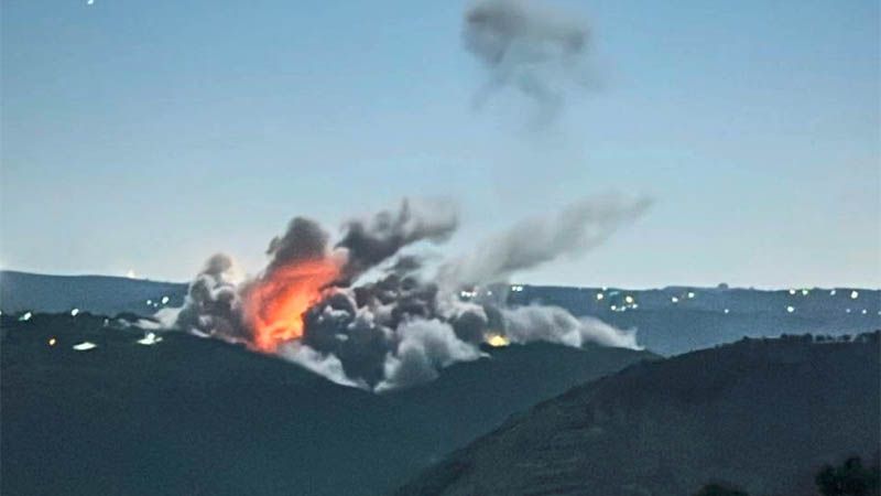 La ocupaci&oacute;n israel&iacute; realiza enormes explosiones cerca de la fortaleza Beaufort en L&iacute;bano