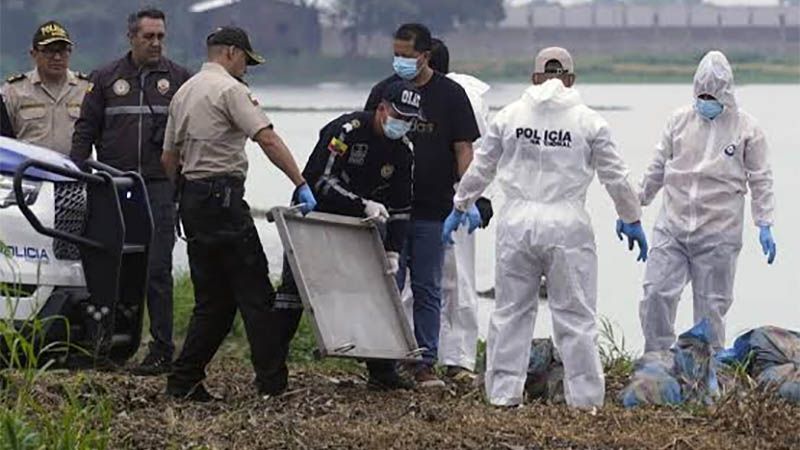 Encuentran ocho cad&aacute;veres mutilados en dos fosas en una zona minera del sur de Ecuador