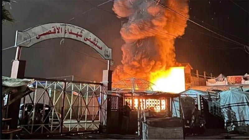 Un dron israel&iacute; ataca almac&eacute;n m&eacute;dico junto a sala de maternidad en Gaza