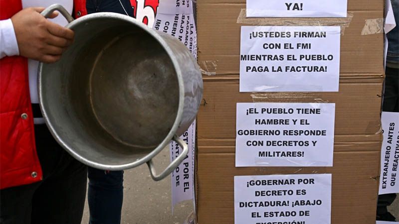Congreso boliviano amplia por 90 d&iacute;as el estado de excepci&oacute;n ante amenaza de protestas sociales