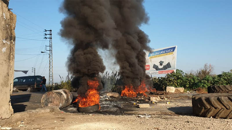 En fotos: As&iacute; amanecieron este mi&eacute;rcoles las carreteras en L&iacute;bano