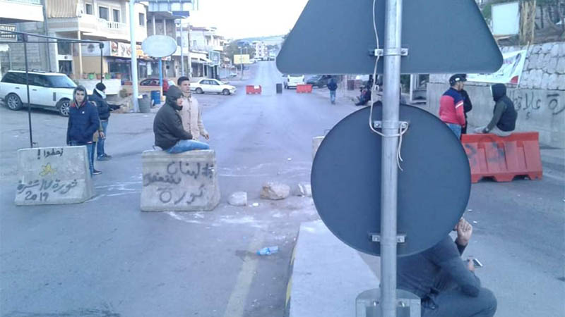 En fotos: As&iacute; amanecieron este mi&eacute;rcoles las carreteras en L&iacute;bano